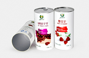 干果零食使用圓形紙罐包裝好不好？