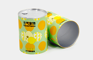 圓形紙筒適用于寵物食品包裝嗎？