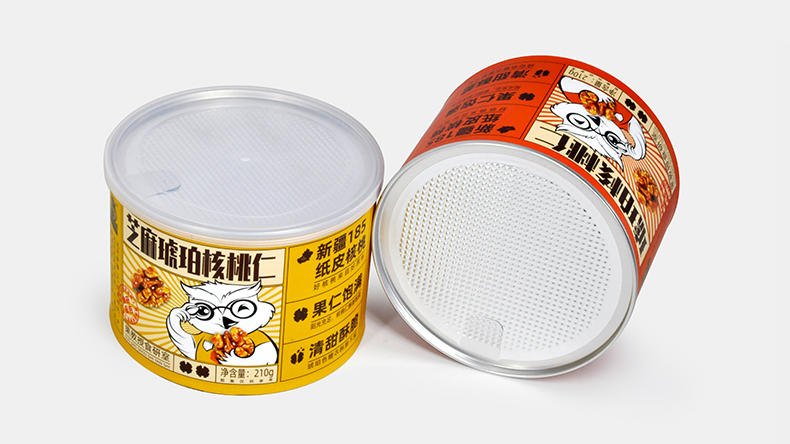 哪一種紙罐包裝更適合休閑食品？