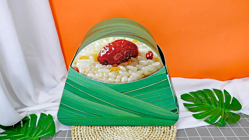圓形粽子禮盒包裝