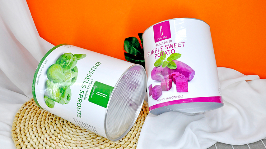 蔬菜干紙罐包裝